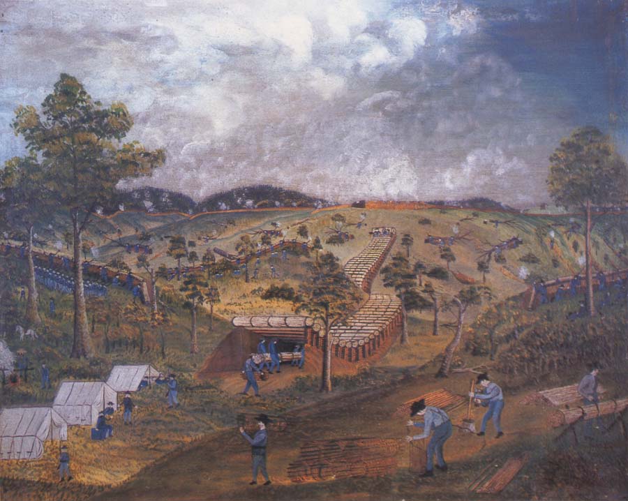 unknow artist Siege of Vicksburg